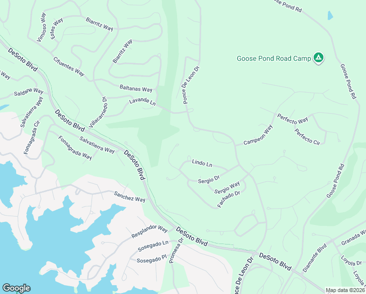 map of restaurants, bars, coffee shops, grocery stores, and more near 48 Sergio Drive in Hot Springs Village