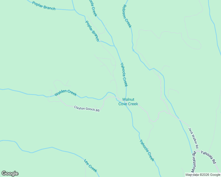 map of restaurants, bars, coffee shops, grocery stores, and more near 1185 Jack Walker Road in Dahlonega