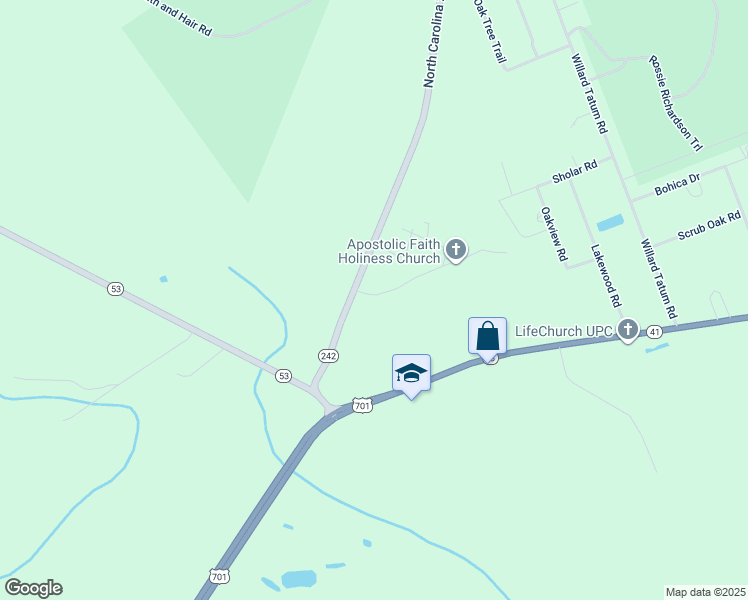 map of restaurants, bars, coffee shops, grocery stores, and more near 56 Diamond Trail in Elizabethtown