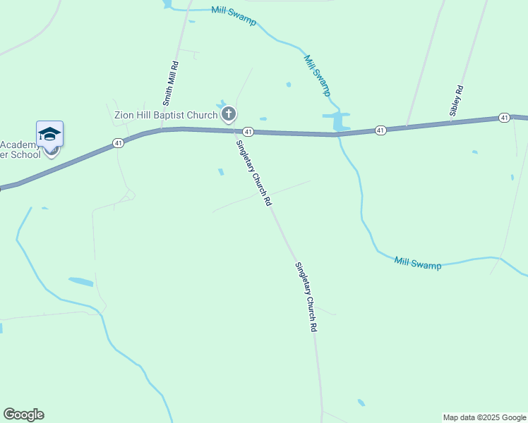 map of restaurants, bars, coffee shops, grocery stores, and more near 6765 Singletary Church Road in Lumberton