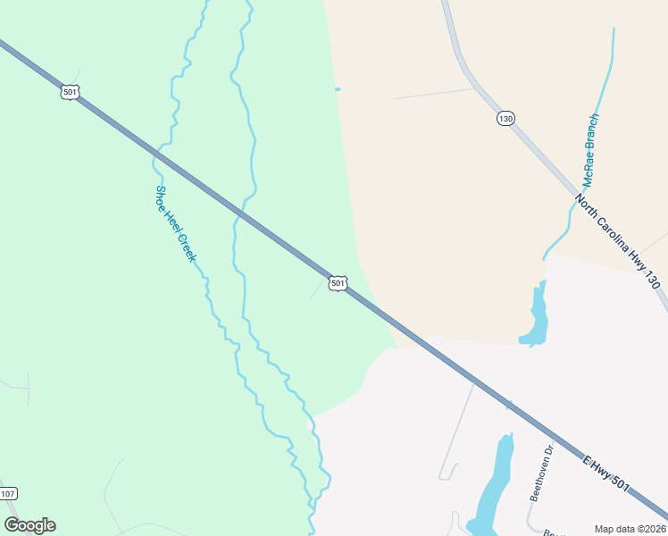 map of restaurants, bars, coffee shops, grocery stores, and more near 10522 U.S. 501 in Maxton