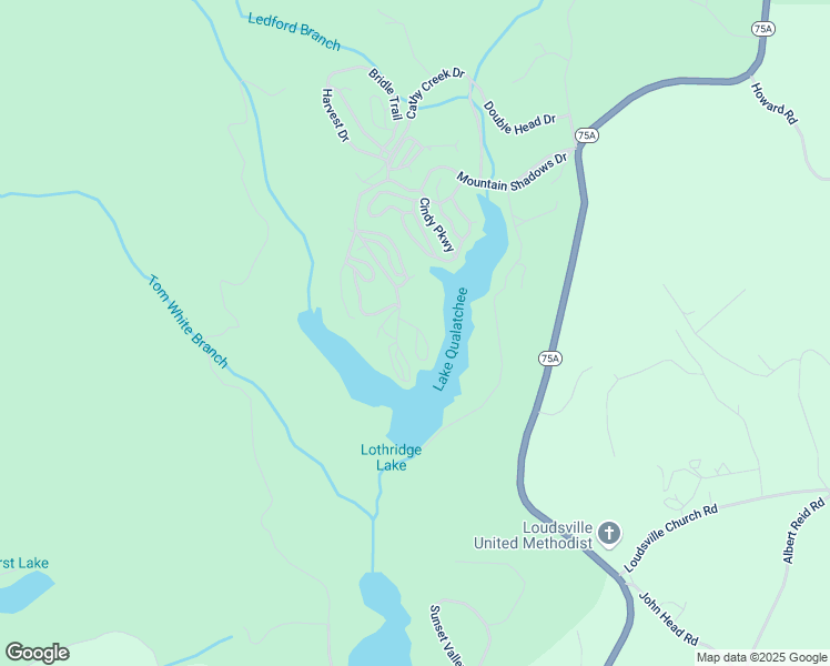map of restaurants, bars, coffee shops, grocery stores, and more near 38 Yogi Bear Boulevard in Cleveland