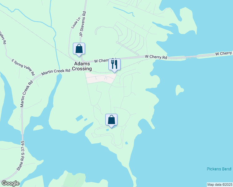 map of restaurants, bars, coffee shops, grocery stores, and more near 679 Edinburgh Way in Seneca