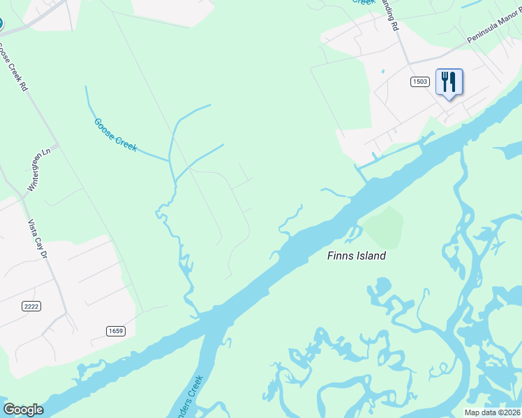 map of restaurants, bars, coffee shops, grocery stores, and more near 302 Ashley Nicole Ct in Hubert