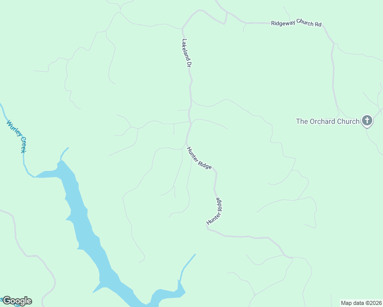 map of restaurants, bars, coffee shops, grocery stores, and more near 61 Hunter Ridge in Ellijay