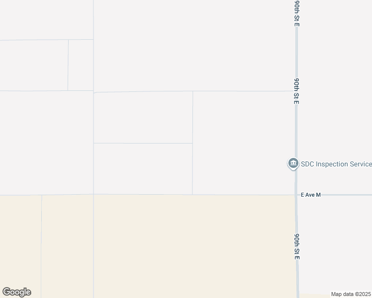 map of restaurants, bars, coffee shops, grocery stores, and more near East Avenue L 12 in Lancaster