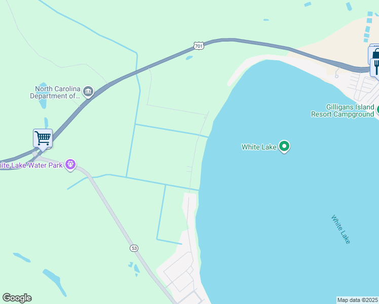 map of restaurants, bars, coffee shops, grocery stores, and more near 222 Turtle Cove Drive in Elizabethtown