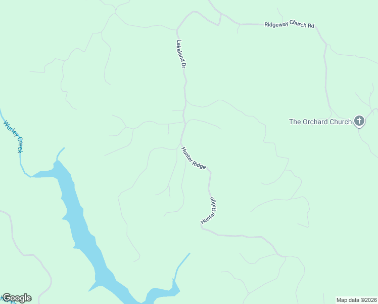 map of restaurants, bars, coffee shops, grocery stores, and more near 61 Hunter Ridge in Ellijay