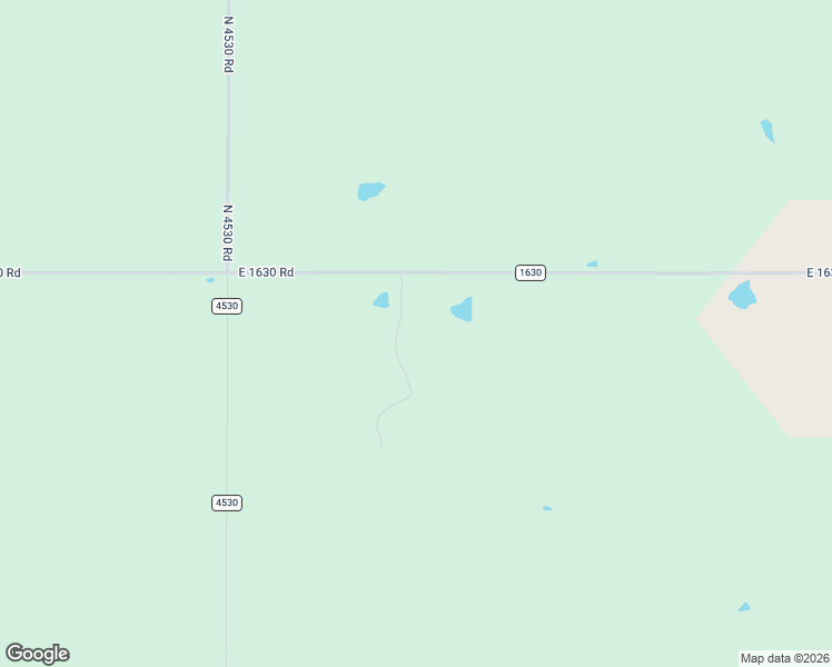 map of restaurants, bars, coffee shops, grocery stores, and more near County Road 1630 in Whitesboro