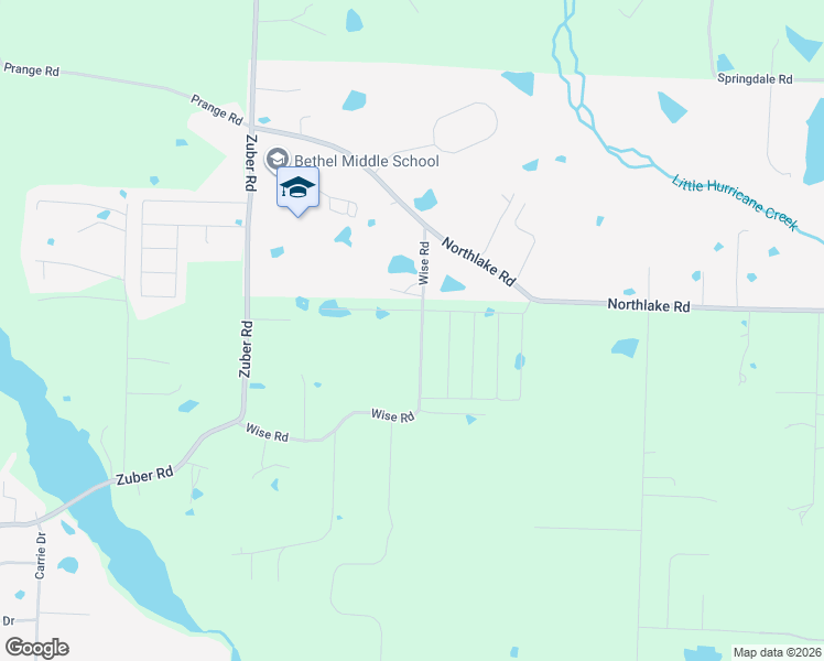 map of restaurants, bars, coffee shops, grocery stores, and more near 3770 Wise Road in Alexander