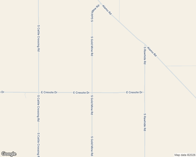 map of restaurants, bars, coffee shops, grocery stores, and more near South Gold Mine Road in Yucca