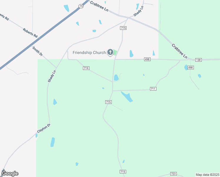 map of restaurants, bars, coffee shops, grocery stores, and more near 602 County Road 715 in Henagar