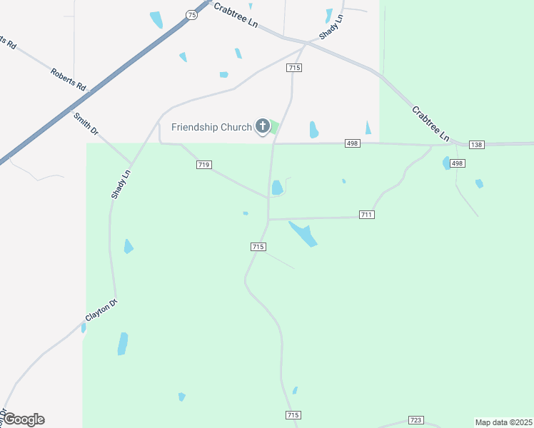 map of restaurants, bars, coffee shops, grocery stores, and more near 602 County Road 715 in Henagar
