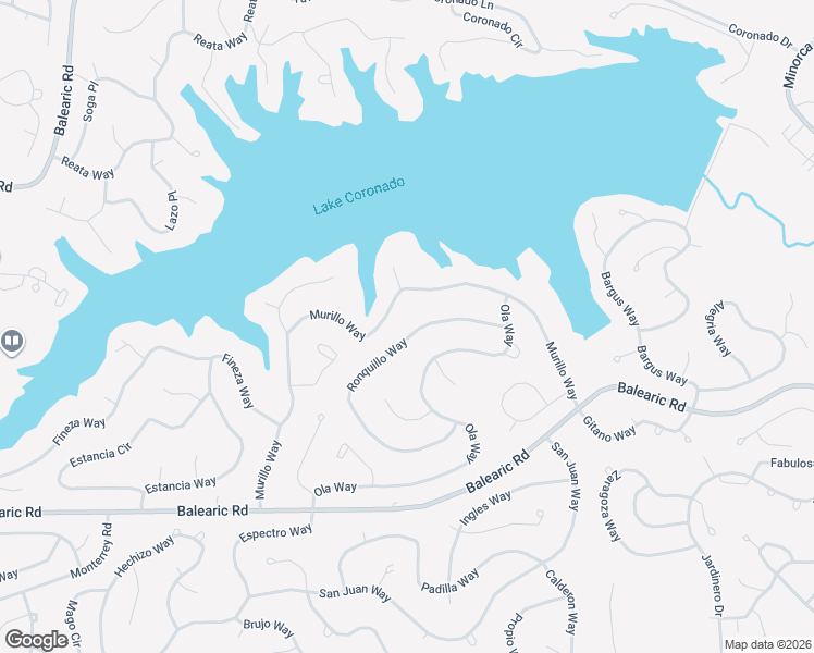 map of restaurants, bars, coffee shops, grocery stores, and more near 71 Ronquillo Way in Hot Springs Village
