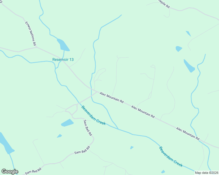 map of restaurants, bars, coffee shops, grocery stores, and more near 3077 Alec Mountain Road in Clarkesville