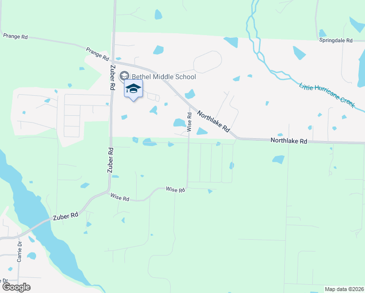 map of restaurants, bars, coffee shops, grocery stores, and more near 3770 Wise Road in Alexander