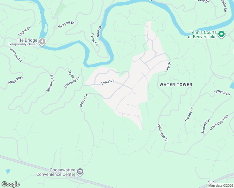 map of restaurants, bars, coffee shops, grocery stores, and more near 83 Matrix Circle in Ellijay