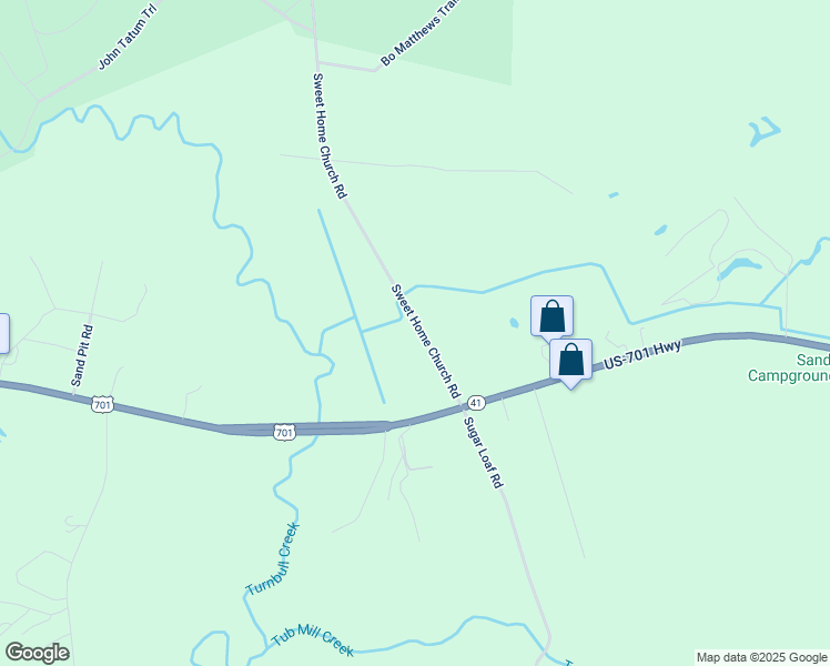 map of restaurants, bars, coffee shops, grocery stores, and more near 193 Sweet Home Church Road in Elizabethtown