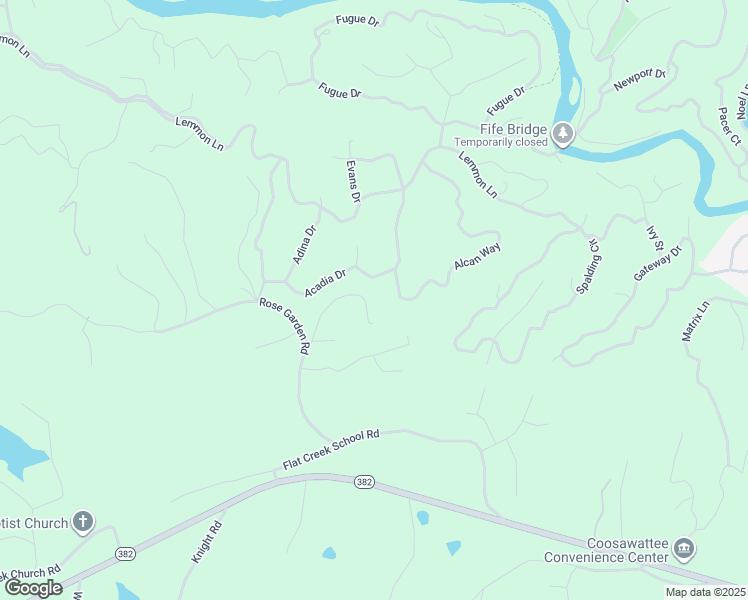 map of restaurants, bars, coffee shops, grocery stores, and more near 227 Rose Ray Road in Ellijay