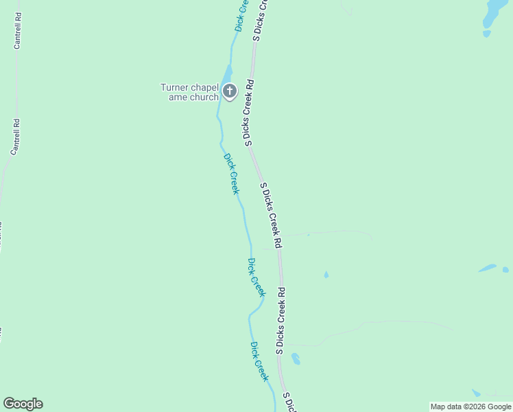 map of restaurants, bars, coffee shops, grocery stores, and more near 2558 South Dicks Creek Road in LaFayette