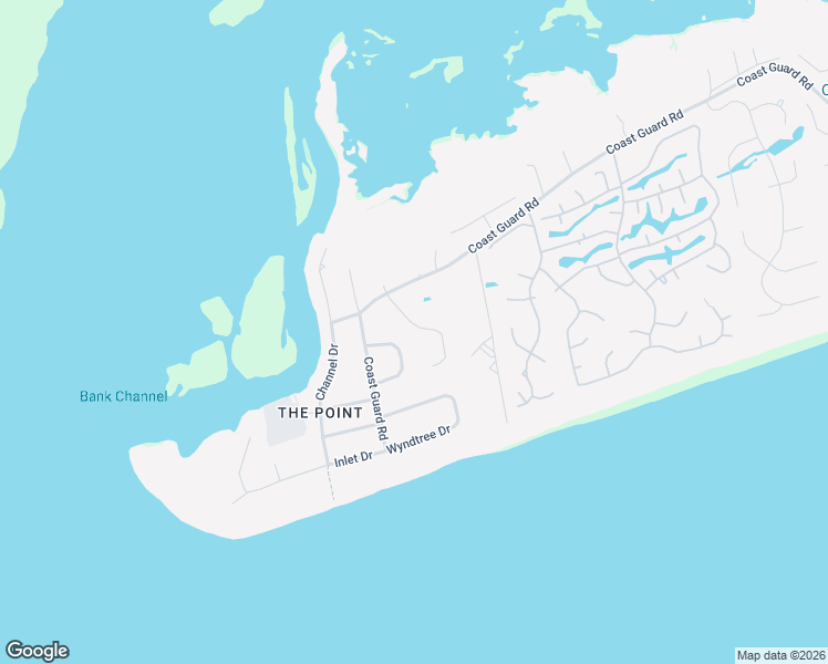 map of restaurants, bars, coffee shops, grocery stores, and more near 10512 Island Circle in Emerald Isle