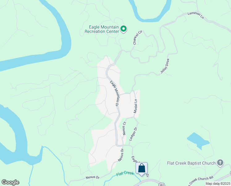 map of restaurants, bars, coffee shops, grocery stores, and more near 386 Eagle Mountain Drive in Ellijay
