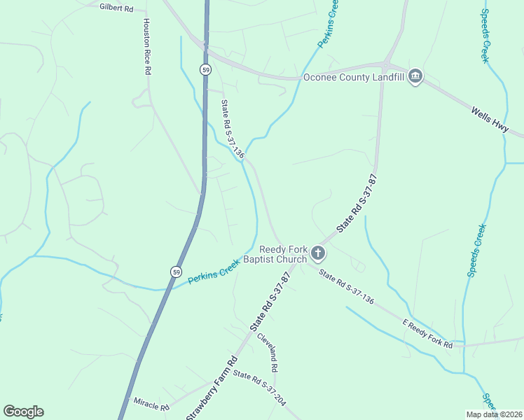 map of restaurants, bars, coffee shops, grocery stores, and more near 232 West Reedy Fork Road in Seneca