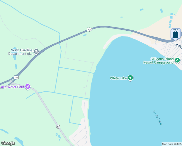 map of restaurants, bars, coffee shops, grocery stores, and more near 129 Turtle Cove Drive in Elizabethtown