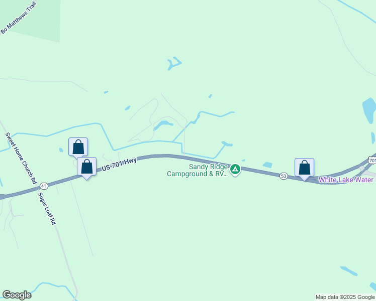 map of restaurants, bars, coffee shops, grocery stores, and more near 38 Teal Road in Elizabethtown