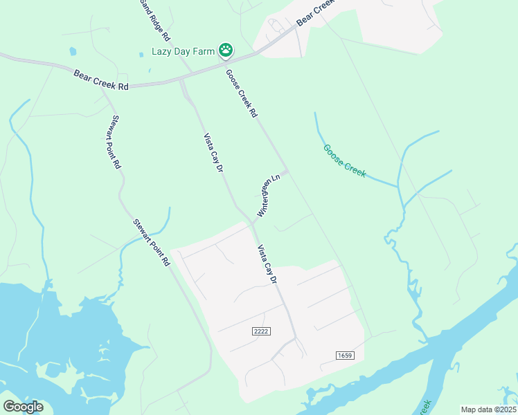 map of restaurants, bars, coffee shops, grocery stores, and more near 212 Wintergreen Lane in Hubert