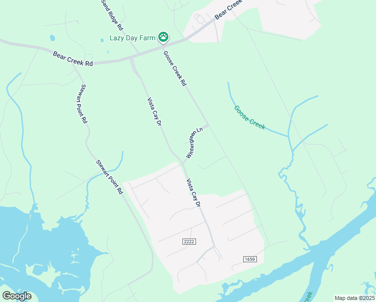 map of restaurants, bars, coffee shops, grocery stores, and more near 212 Wintergreen Lane in Hubert