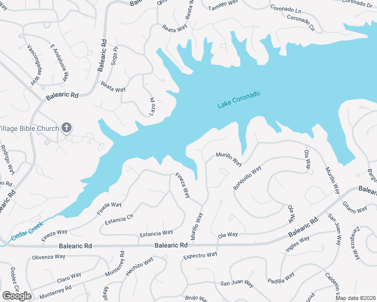 map of restaurants, bars, coffee shops, grocery stores, and more near 11 Roseta Lane in Hot Springs Village