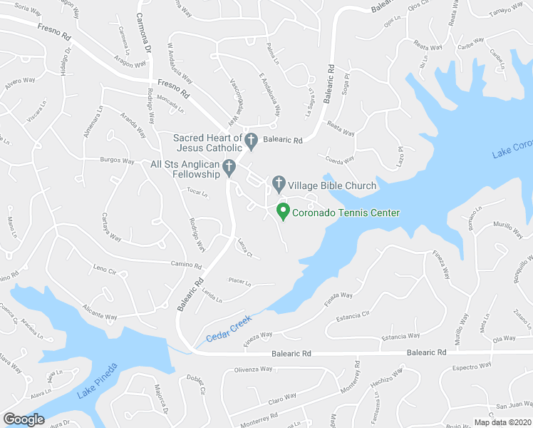 map of restaurants, bars, coffee shops, grocery stores, and more near 8 Orantes Place in Hot Springs Village