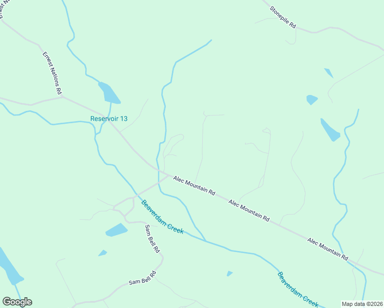 map of restaurants, bars, coffee shops, grocery stores, and more near 3077 Alec Mountain Road in Clarkesville