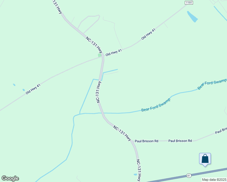 map of restaurants, bars, coffee shops, grocery stores, and more near Sidney Lane in Bladen County