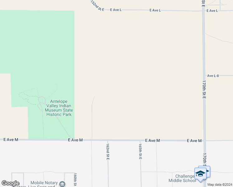 map of restaurants, bars, coffee shops, grocery stores, and more near East Avenue L 12 in Lancaster