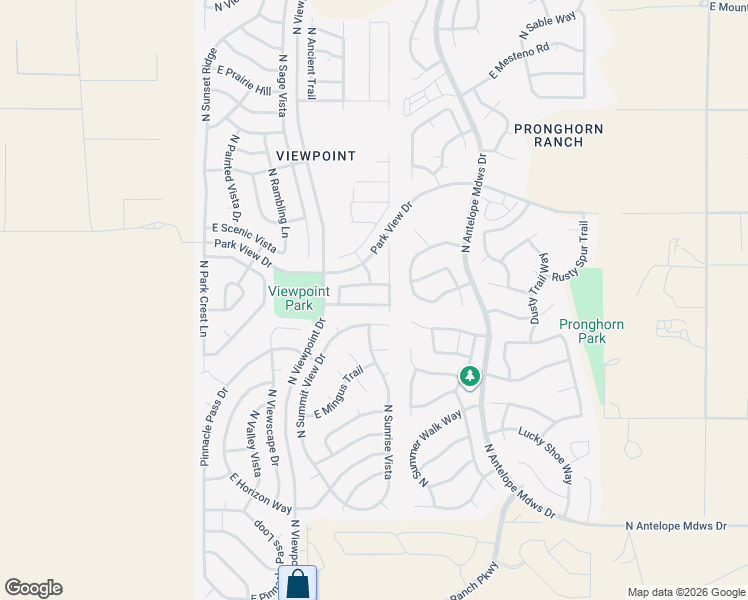 map of restaurants, bars, coffee shops, grocery stores, and more near 7407 East Mountain Drive in Prescott Valley