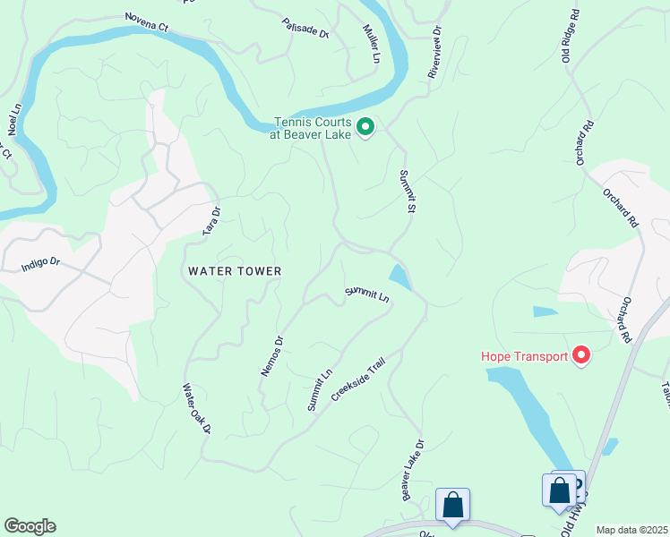 map of restaurants, bars, coffee shops, grocery stores, and more near 28 Aspen Court in Ellijay