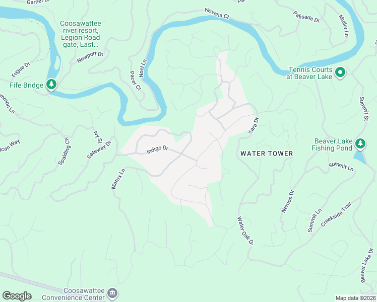 map of restaurants, bars, coffee shops, grocery stores, and more near 35 Matrix Circle in Ellijay