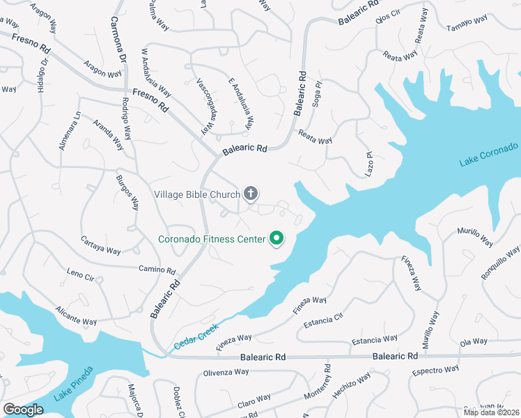 map of restaurants, bars, coffee shops, grocery stores, and more near 1 Tudela Place in Hot Springs