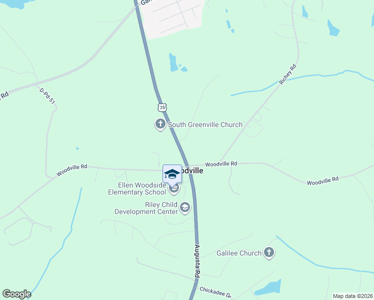 map of restaurants, bars, coffee shops, grocery stores, and more near 9011 Augusta Road in Pelzer