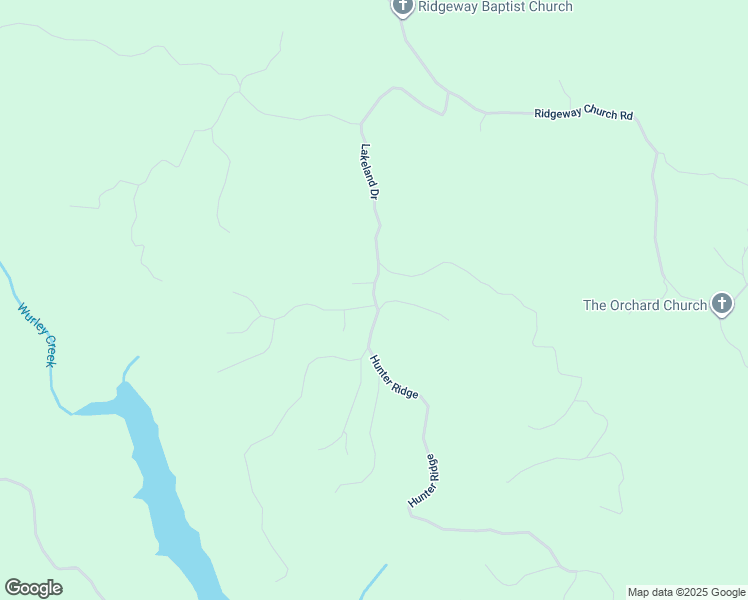 map of restaurants, bars, coffee shops, grocery stores, and more near Lakeland Drive in Ellijay