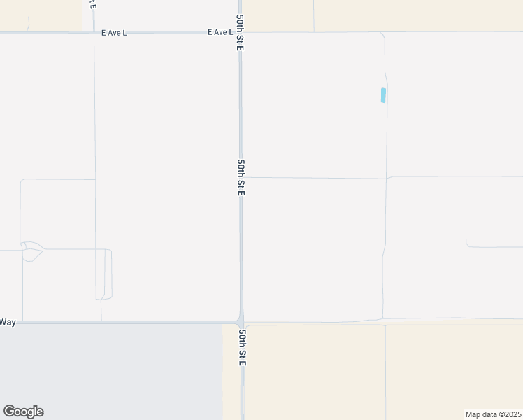 map of restaurants, bars, coffee shops, grocery stores, and more near 50th Street East in Los Angeles County