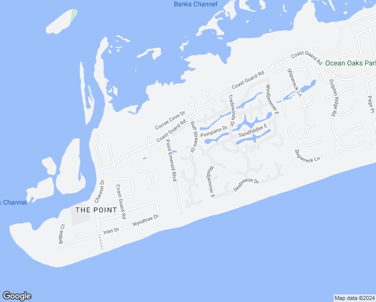 map of restaurants, bars, coffee shops, grocery stores, and more near 203 Gulf Stream Drive in Emerald Isle