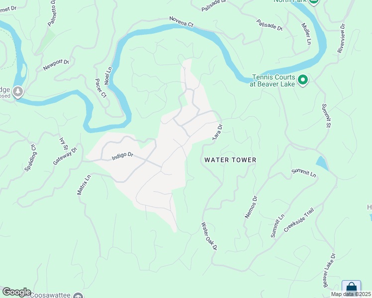 map of restaurants, bars, coffee shops, grocery stores, and more near 561 Villa Drive in Ellijay