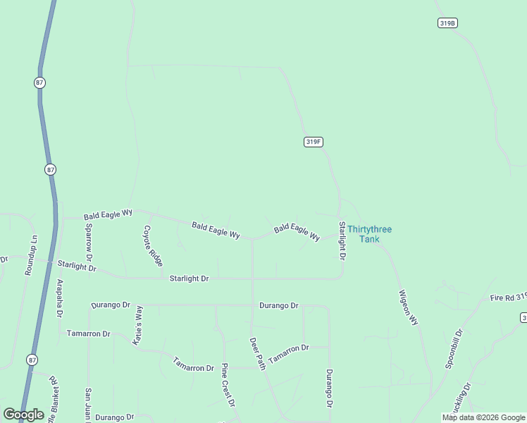 map of restaurants, bars, coffee shops, grocery stores, and more near 2965 Eagle Ridge Circle in Happy Jack