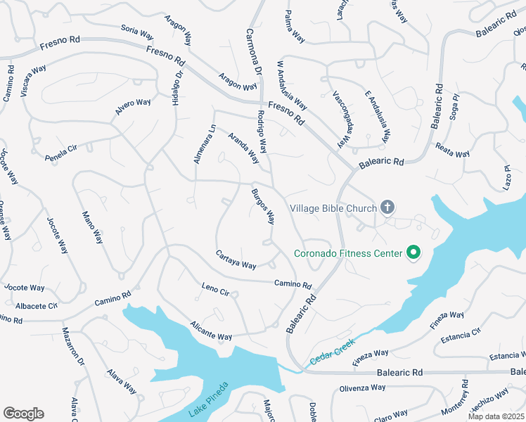 map of restaurants, bars, coffee shops, grocery stores, and more near 52 Burgos Way in Hot Springs