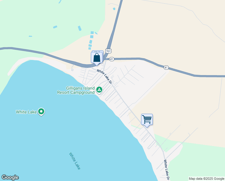 map of restaurants, bars, coffee shops, grocery stores, and more near 22 Shady Shores Circle in Elizabethtown