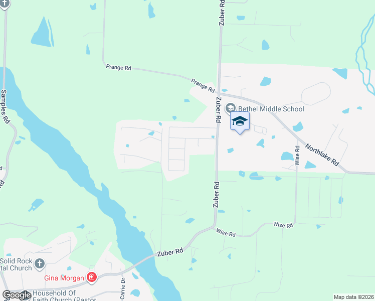 map of restaurants, bars, coffee shops, grocery stores, and more near 6333 Lena Drive in Alexander