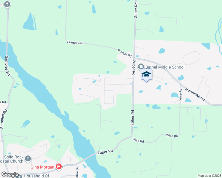 map of restaurants, bars, coffee shops, grocery stores, and more near 6212 Milsap Drive in Alexander